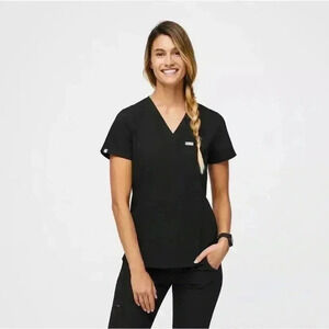 Figs Catarina One-Pocket Scrub Top in Blue Size XXL Style FW1000